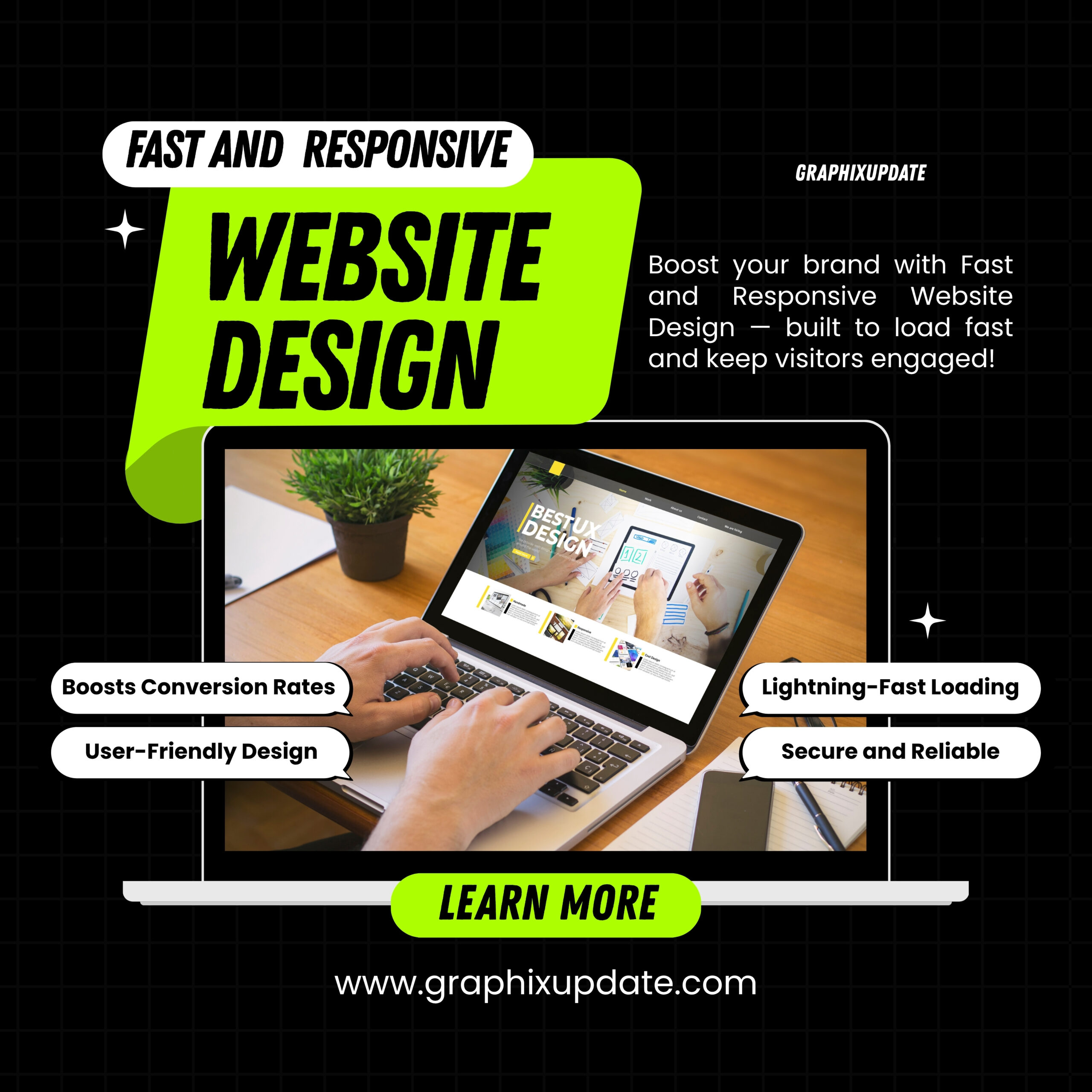 black light green modern fast and responsive website design social media 20251105 021519 0000