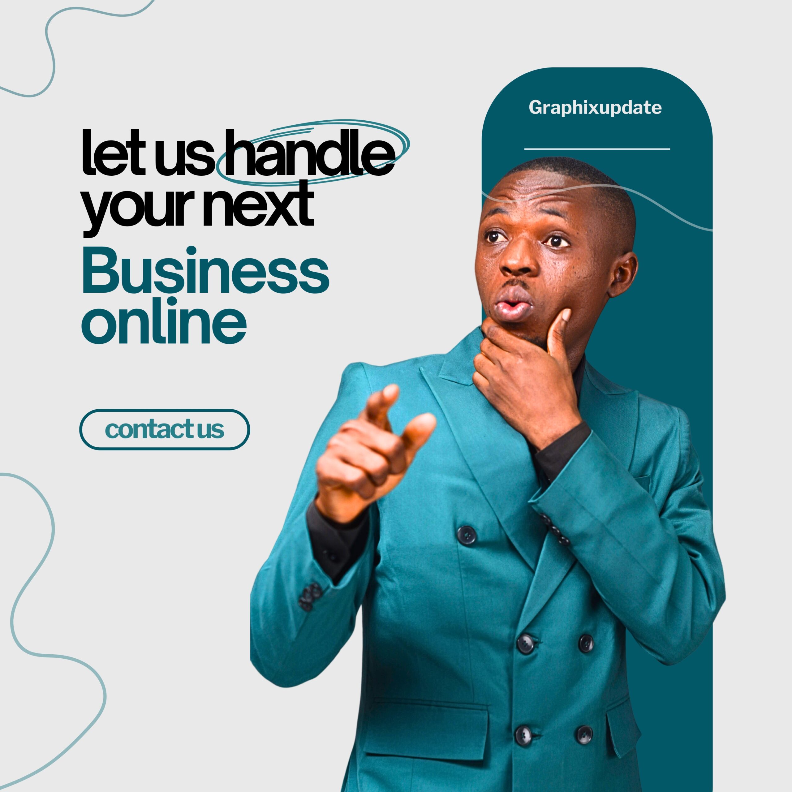 purple and white modern marketing service instagram post